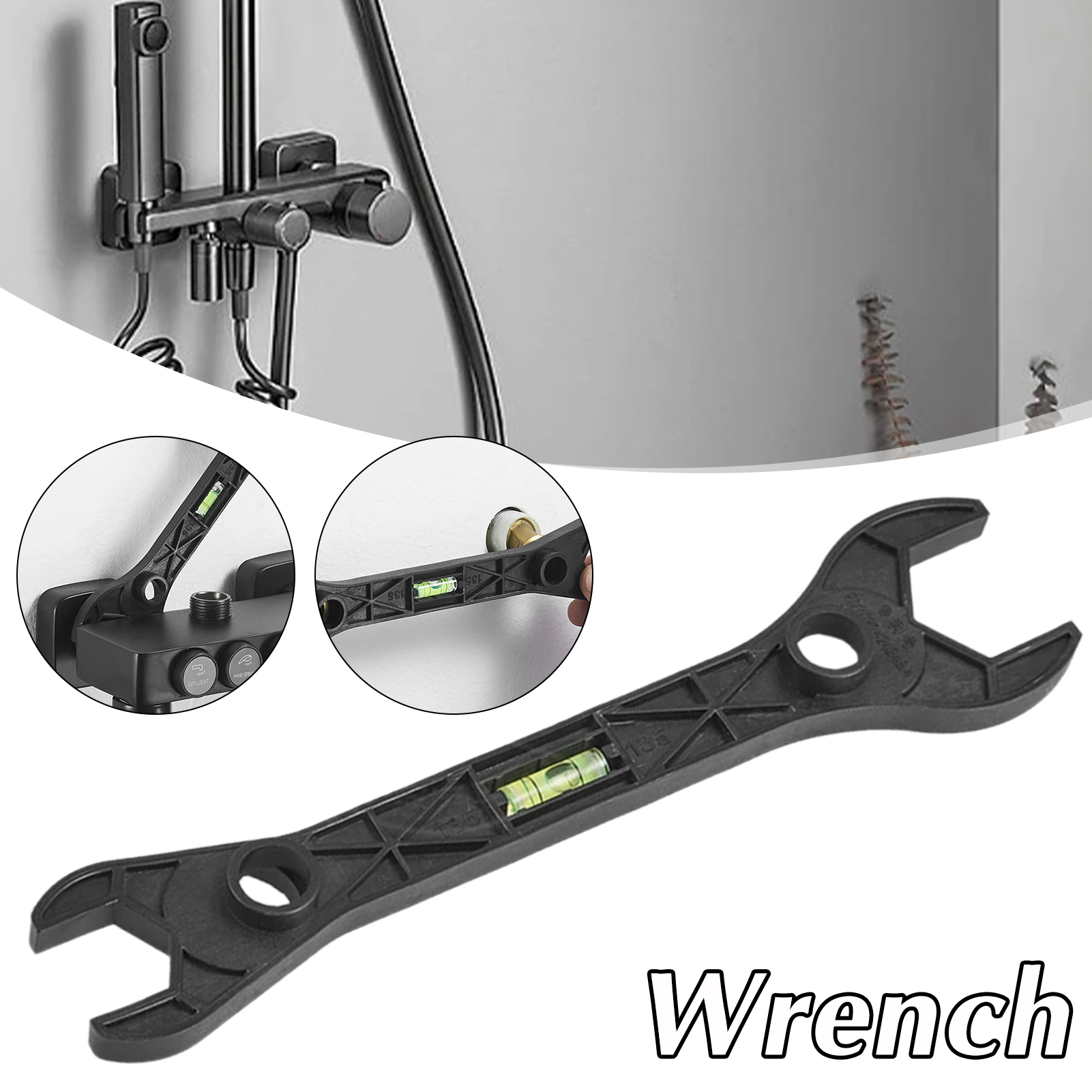 Home Hardware Bathroom Accessories - Shower Mixing Valve Wrench Dual Headed
