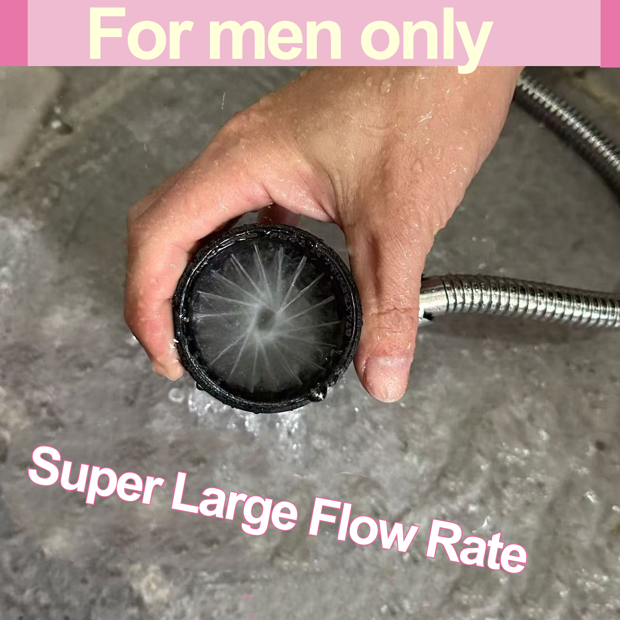 Home Bathroom Renovation - High Pressure Handheld Shower Head ,Flushing
