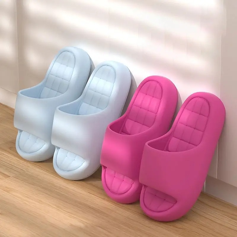 Home Bath - Unisex Bathroom Slippers with Soft Soles