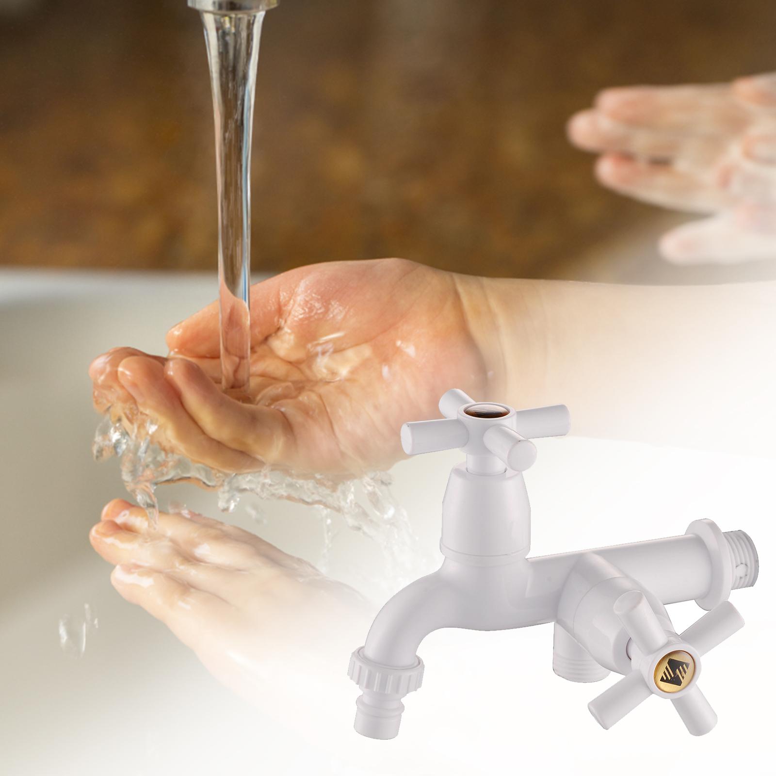 Home Outlet Bathroom - Washing Machine Water Faucet with Outlet