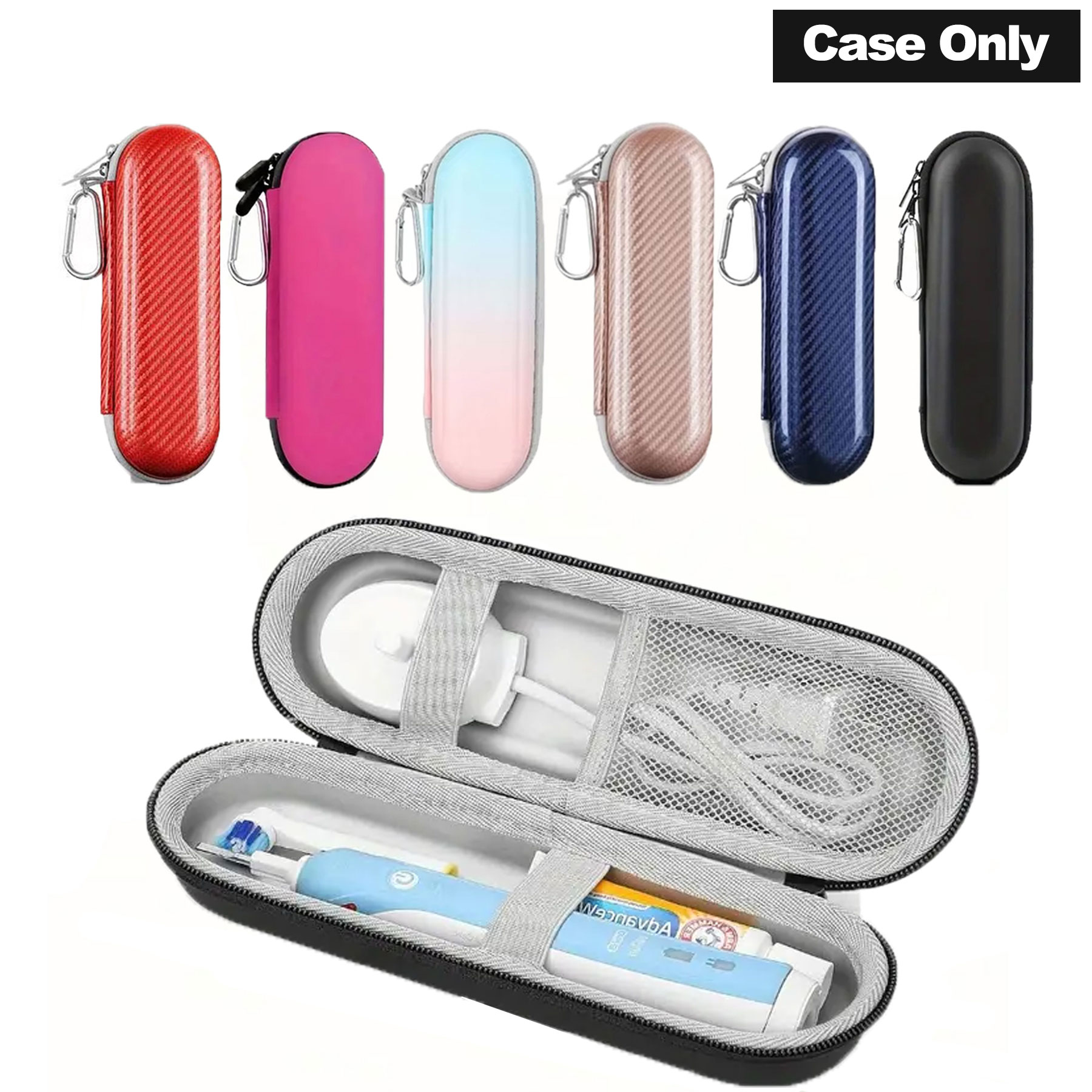 Toothbrush Holder Set - Case for Braun Oral B/Oral-b Pro/Philips