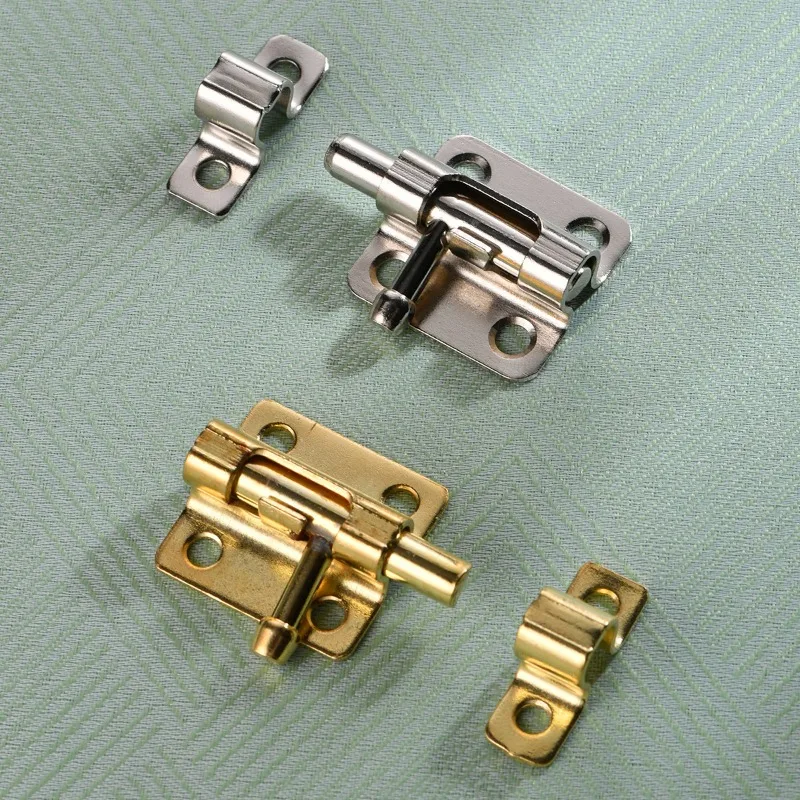 Home Hardware Bathroom Accessories - 2PCS Mounted Door Latch Sliding Bolt