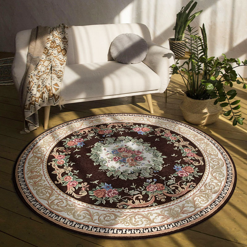 Bohemian Round Rugs Floral Med – Home Toilet Bathroom Design recenzja i cena