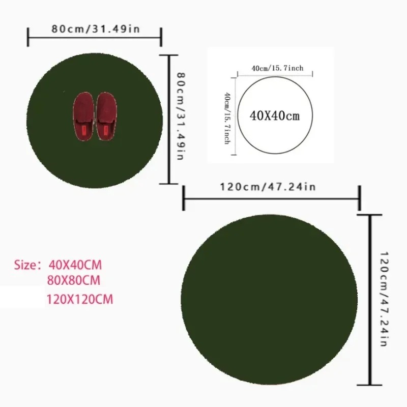 Bohemian Round Rugs Floral Med – Home Toilet Bathroom Design recenzja i cena