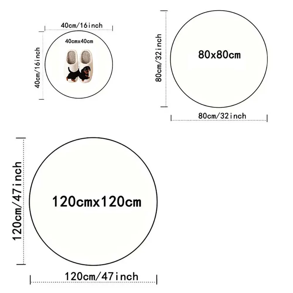 Boho Round Rug Non-Slip Retro  – Home Toilet Bathroom Design recenzja i cena