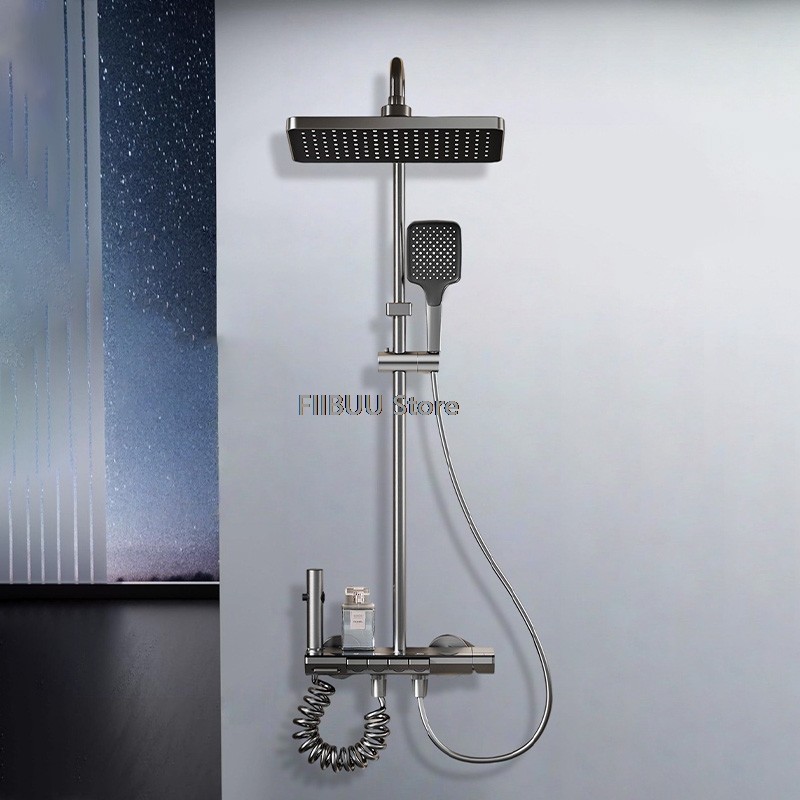 LED Display Shower System With – Home Outlet Bathroom recenzja i cena