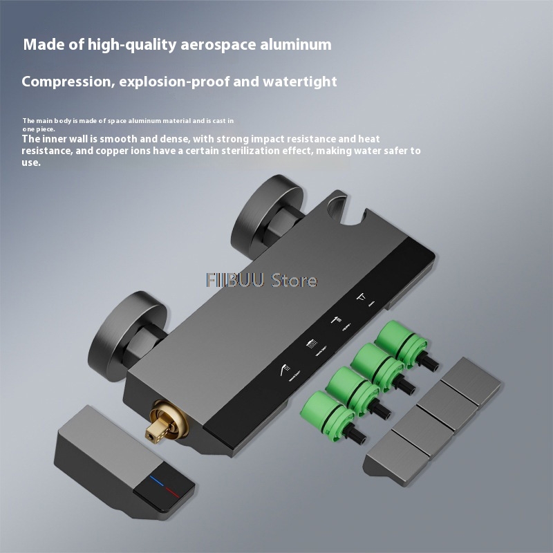 LED Display Shower System With – Home Outlet Bathroom recenzja i cena