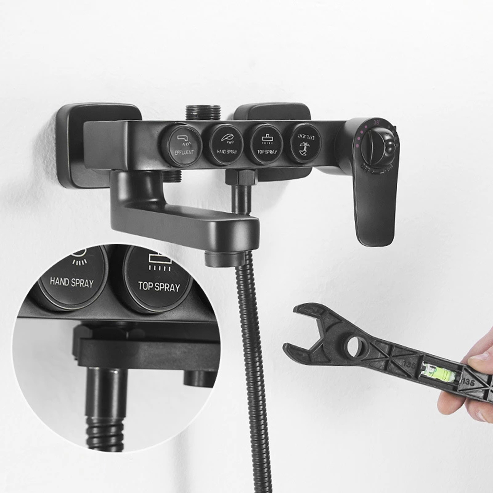 Shower Mixing Valve Wrench Dua – Home Hardware Bathroom Accessories recenzja i cena