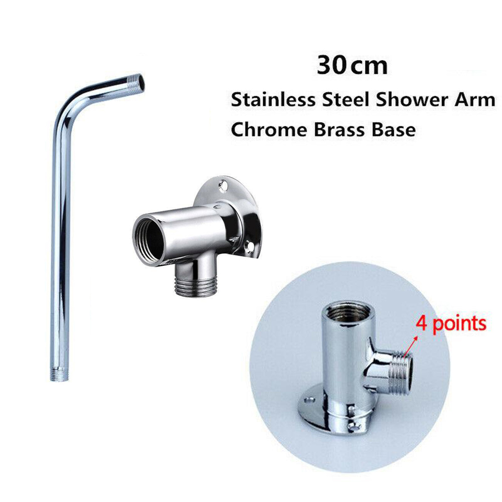Stainless Steel Shower Arm Wal – Home Bathroom Renovation recenzja i cena