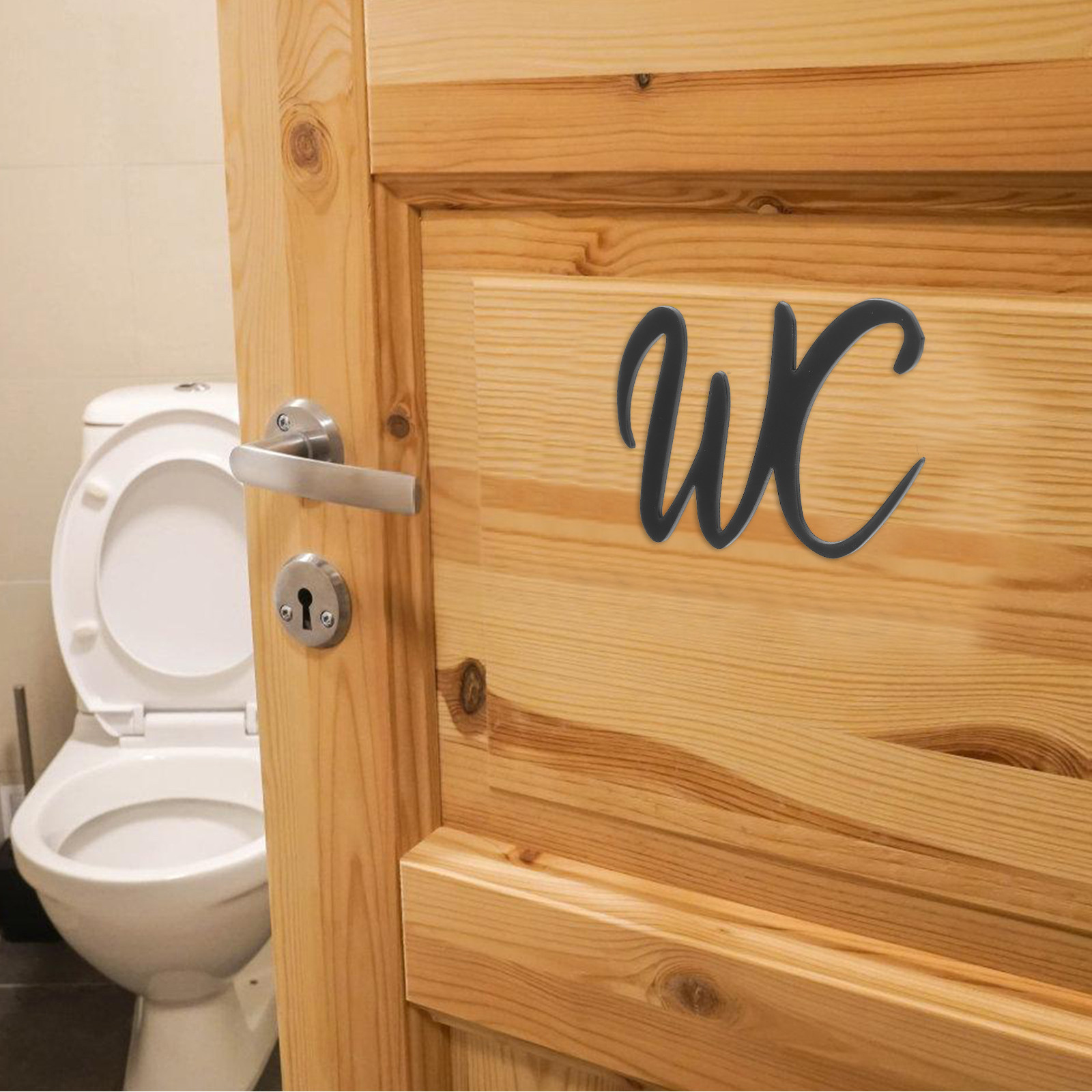 Self-Adhesive Bathroom Sign To – Home Toilet Bathroom Design recenzja i cena