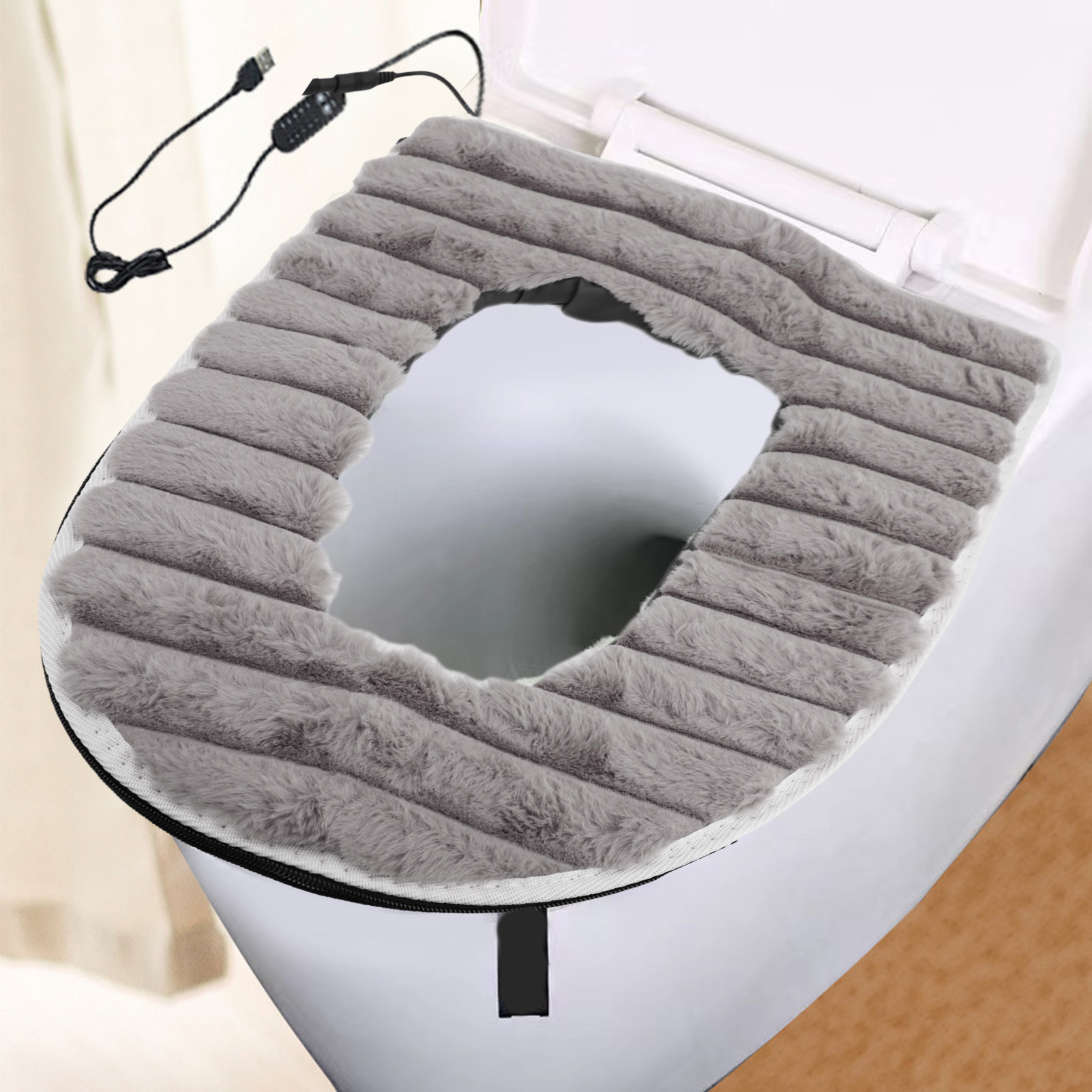 Toilet Heated  Pad Washable Fa – Home Toilet Bathroom Design recenzja i cena