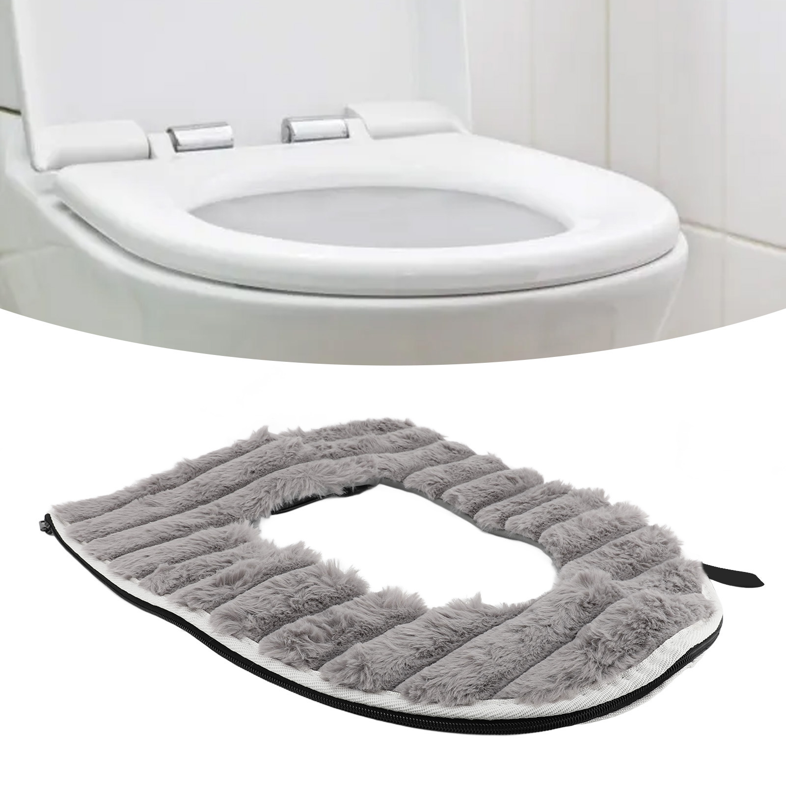 Toilet Heated  Pad Washable Fa – Home Toilet Bathroom Design recenzja i cena