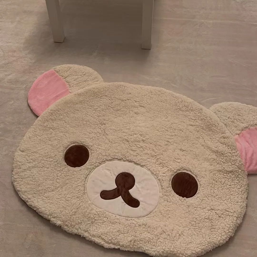 Cartoon Rilakkumas Plush Rug K – Home Bathroom Carpet recenzja i cena