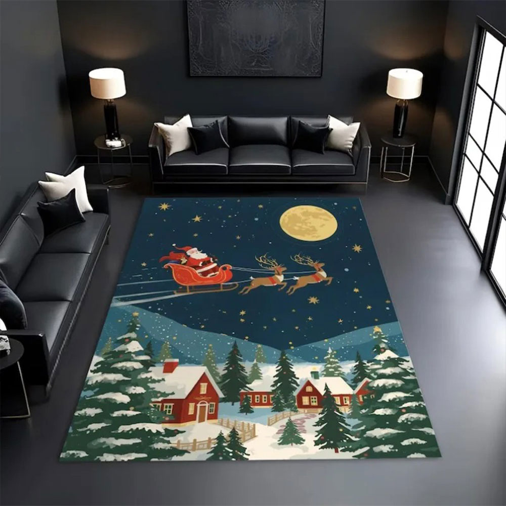 Christmas Santa Sleigh Rug Fes – Home Bathroom Scene recenzja i cena
