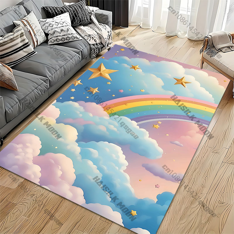 Dreamy sky rainbow scene carpe – Home Bathroom Scene recenzja i cena