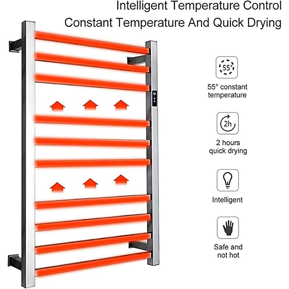 Electric Towel Warmer,with Tim – Towel Bar Stainless recenzja i cena