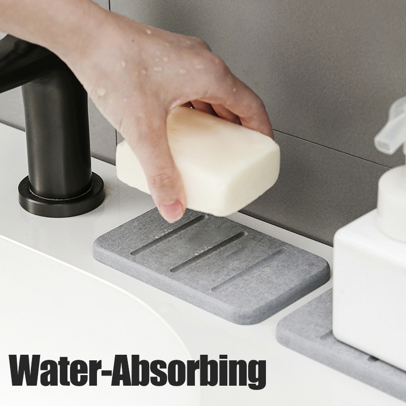 Diatom Mud Soap Dish Quick-Dry – Home Bathroom Mats recenzja i cena