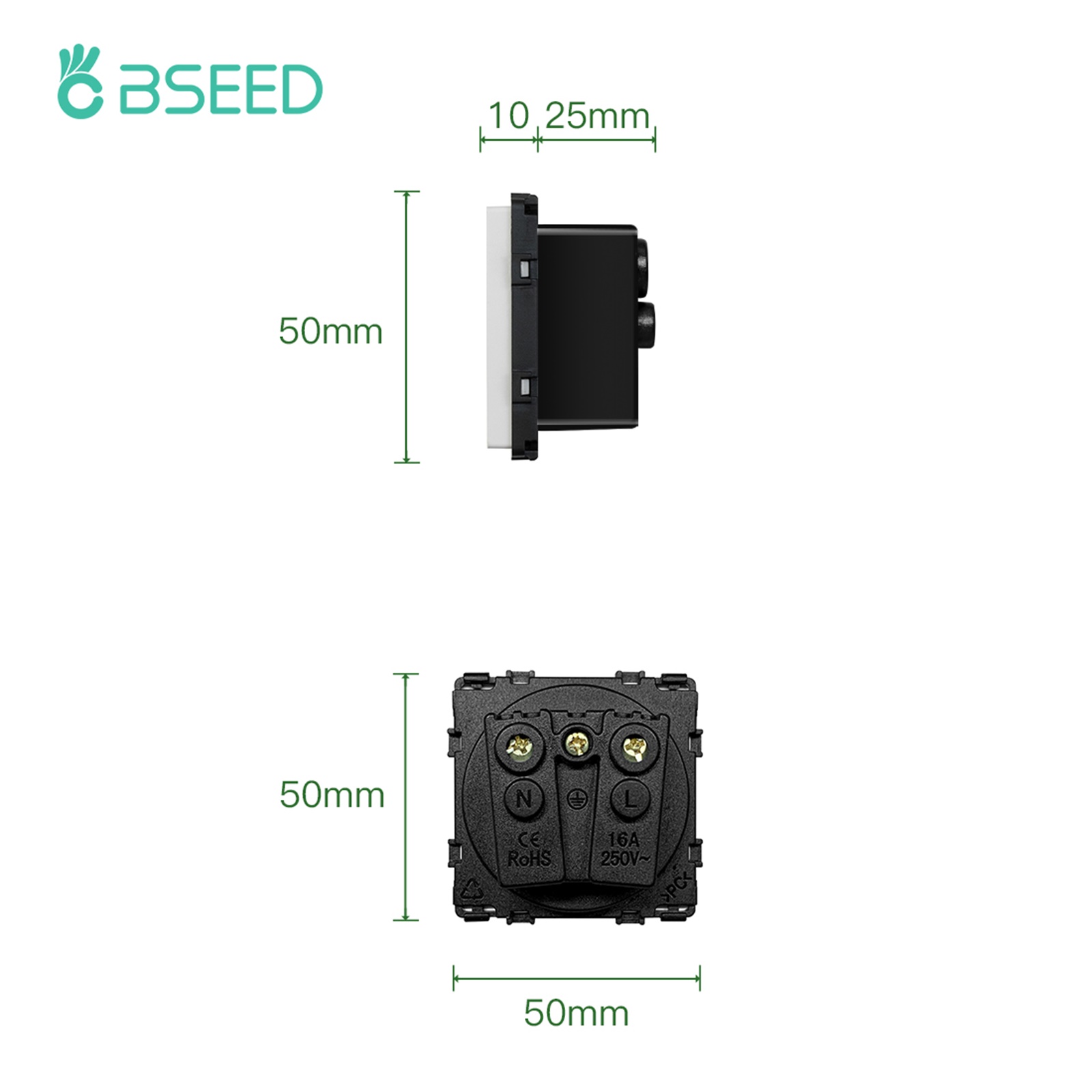 BSEED French Plug Wall Socket  – Home Outlet Bathroom recenzja i cena