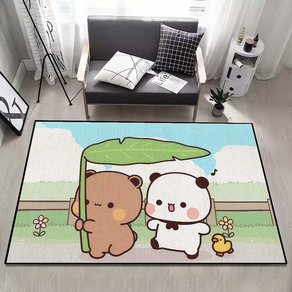 kawaii cartoon art bear d-dudu – Home Bathroom Carpet recenzja i cena