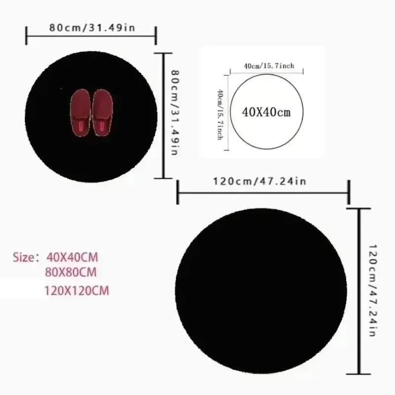 Traditional Geometric Round Ma – Home Toilet Bathroom Design recenzja i cena