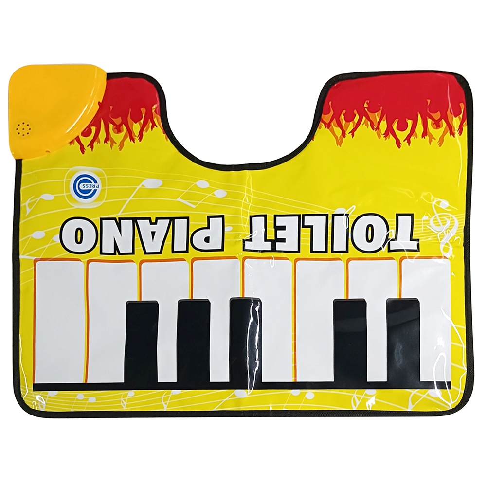 Toilet Piano Mat Novelty Potty – Home Bathroom Carpet recenzja i cena