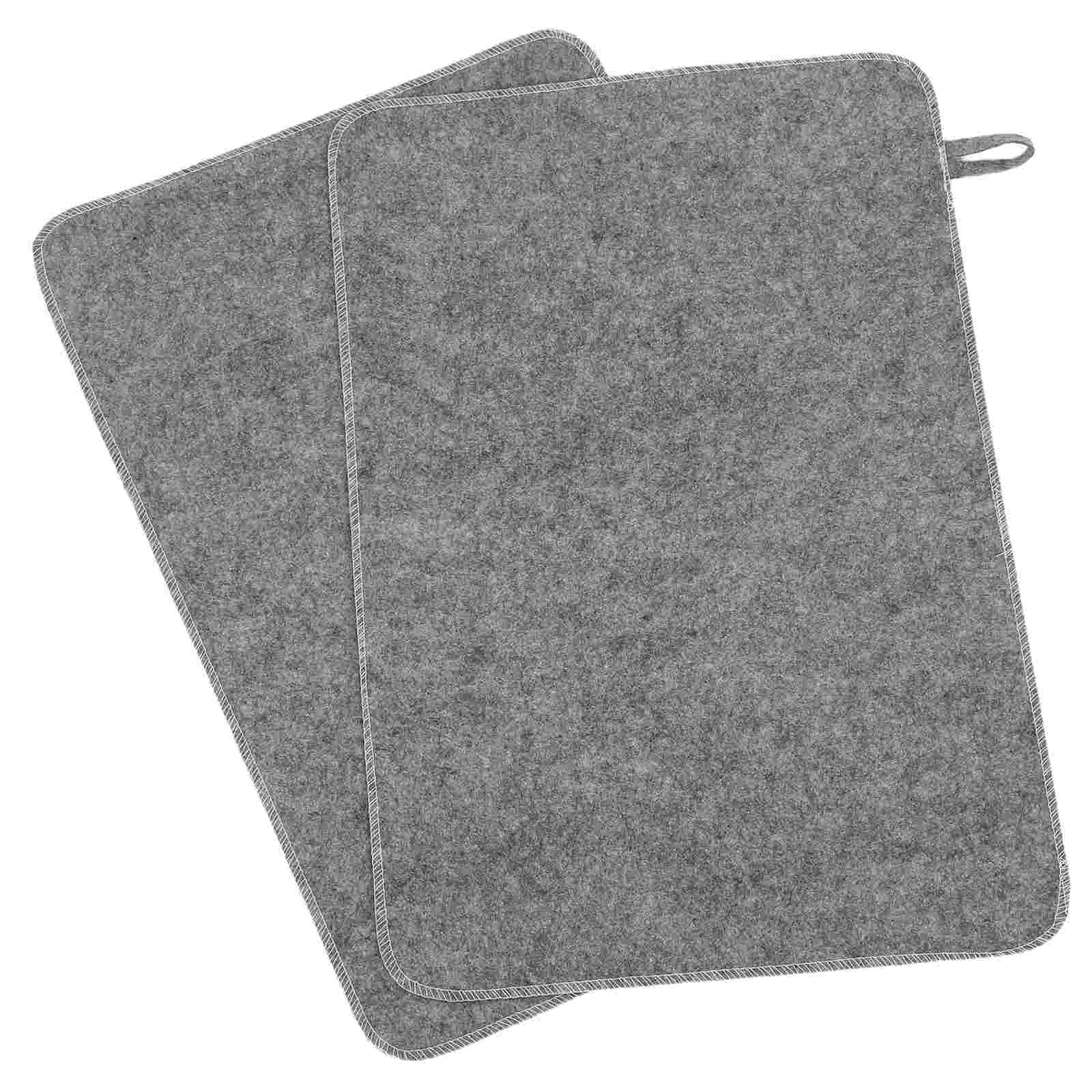 2pcs Grey Felt Sauna Seat Cush – Home Bathroom Carpet recenzja i cena