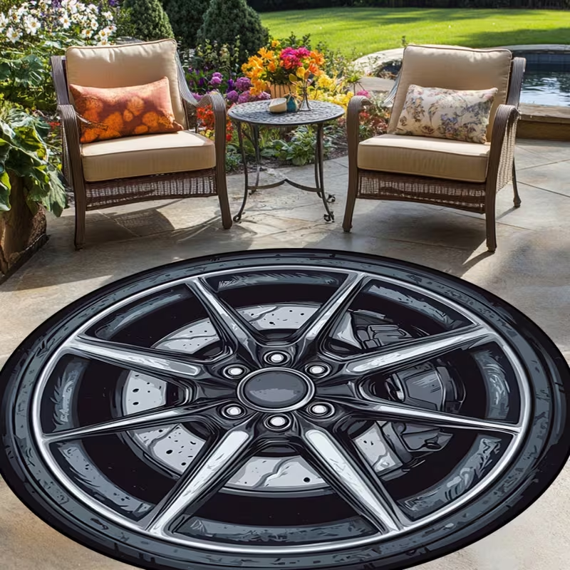 1pc Car Wheel Design Carpet Ma – Home Toilet Bathroom Design recenzja i cena