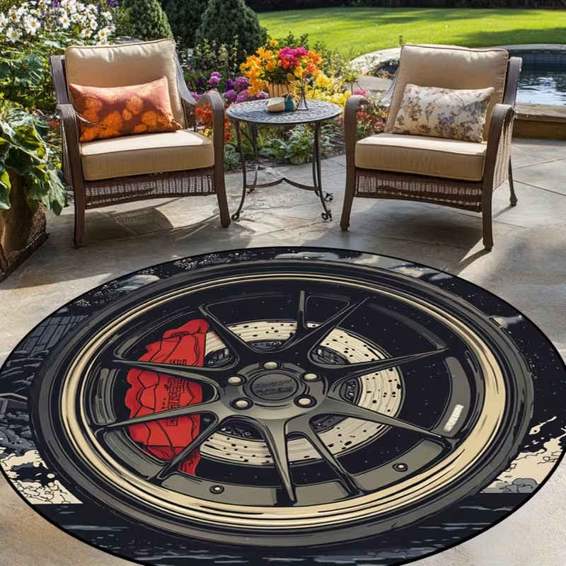 1pc Car Wheel Design Carpet Ma – Home Toilet Bathroom Design recenzja i cena