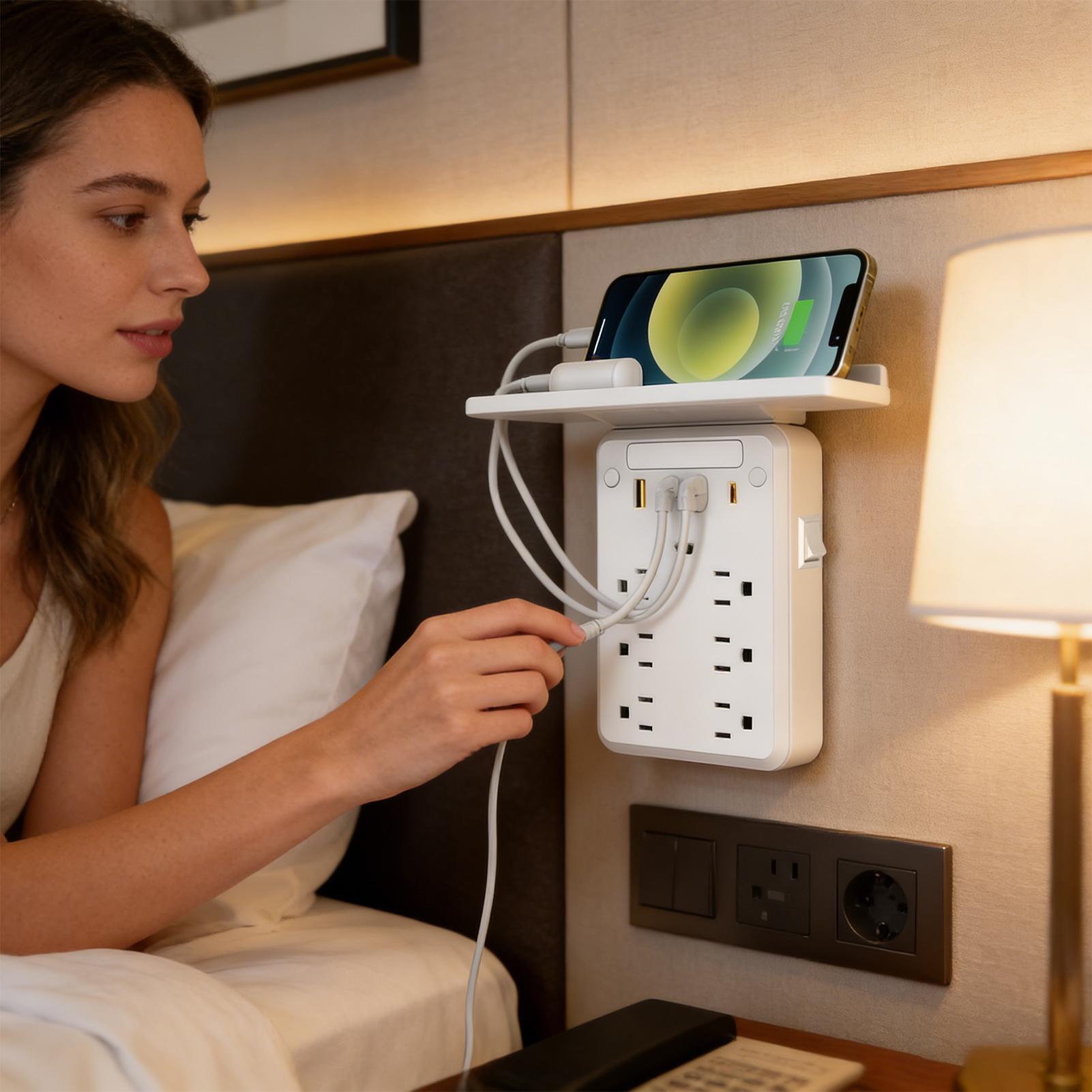 Smart Plug Plug Expander Charg – Home Outlet Bathroom recenzja i cena