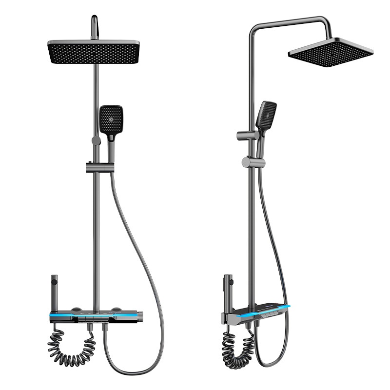 Grey Gun Shower Set Luxury Hot – Home Bathroom Renovation recenzja i cena