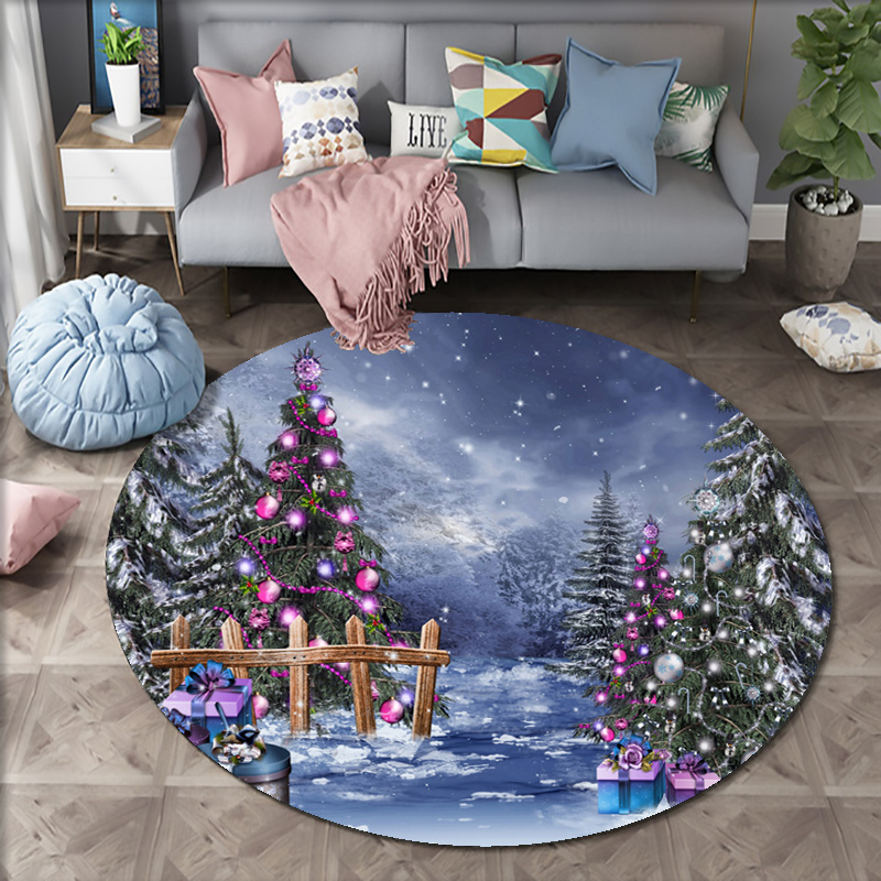 Christmas Woods Snow Scene Car – Home Bathroom Scene recenzja i cena
