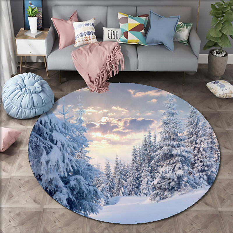 Christmas Woods Snow Scene Car – Home Bathroom Scene recenzja i cena