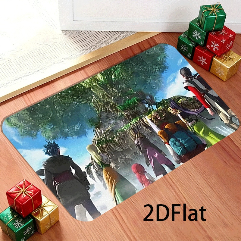 1pc Flannel Floor Mat with Mys – Home Bathroom Scene recenzja i cena