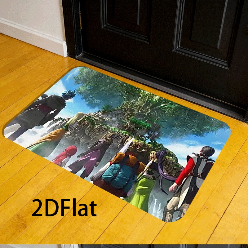 1pc Flannel Floor Mat with Mys – Home Bathroom Scene recenzja i cena