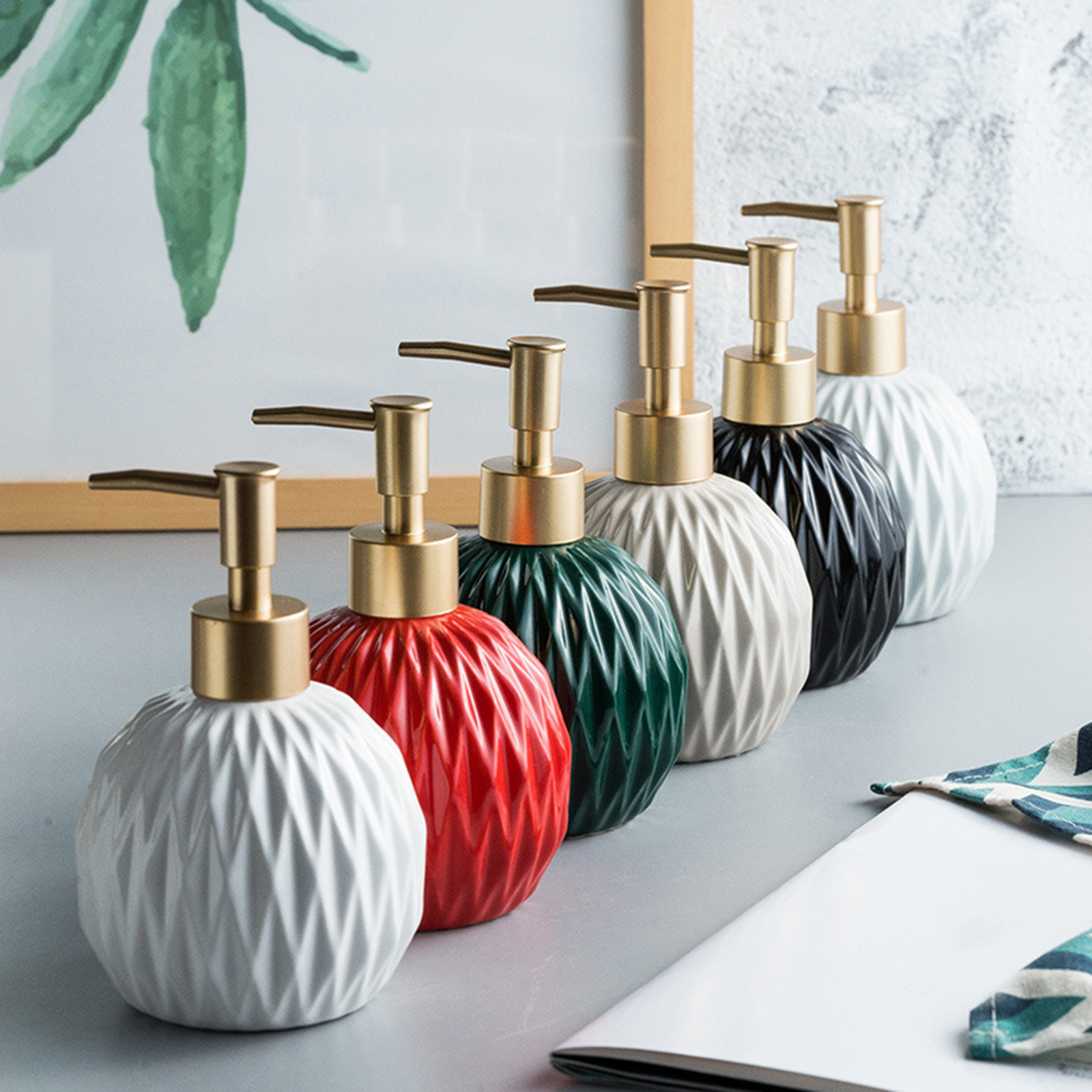 Liquid Soap Dispenser with Pum – Home Bathroom Soap Dispenser recenzja i cena