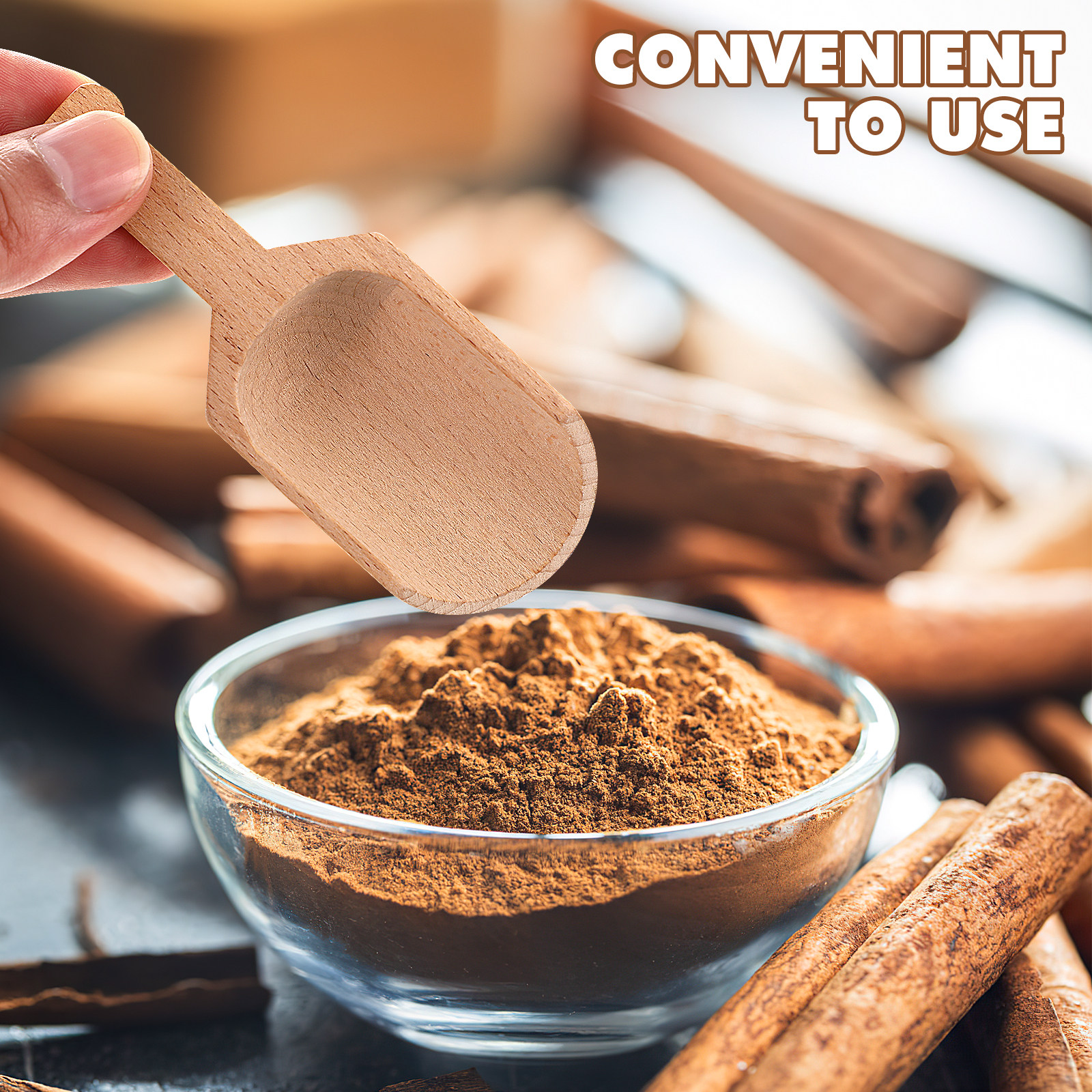 2Pcs Wooden Bath Salt Spoons N – Bath Salts Jar recenzja i cena