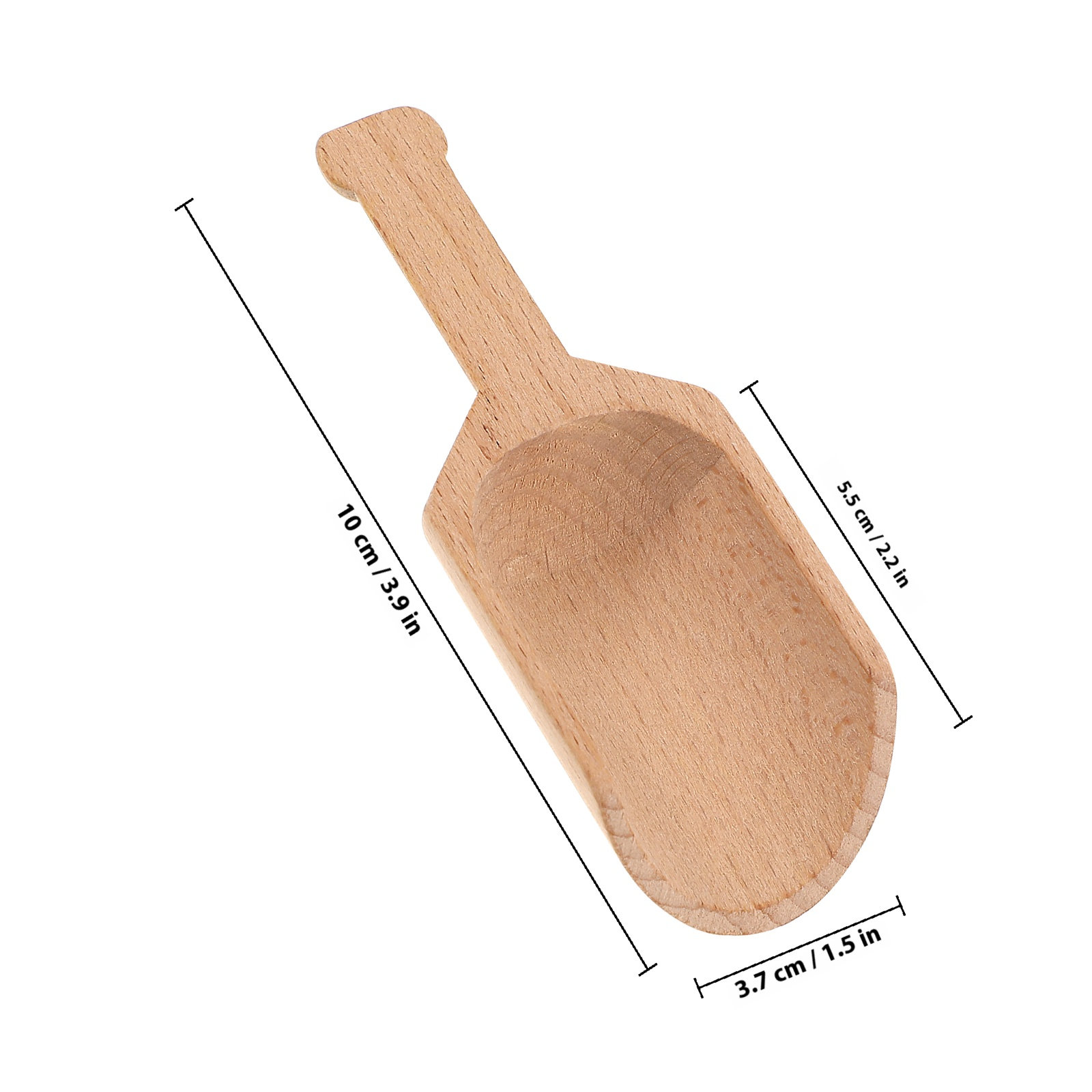2Pcs Wooden Bath Salt Spoons N – Bath Salts Jar recenzja i cena