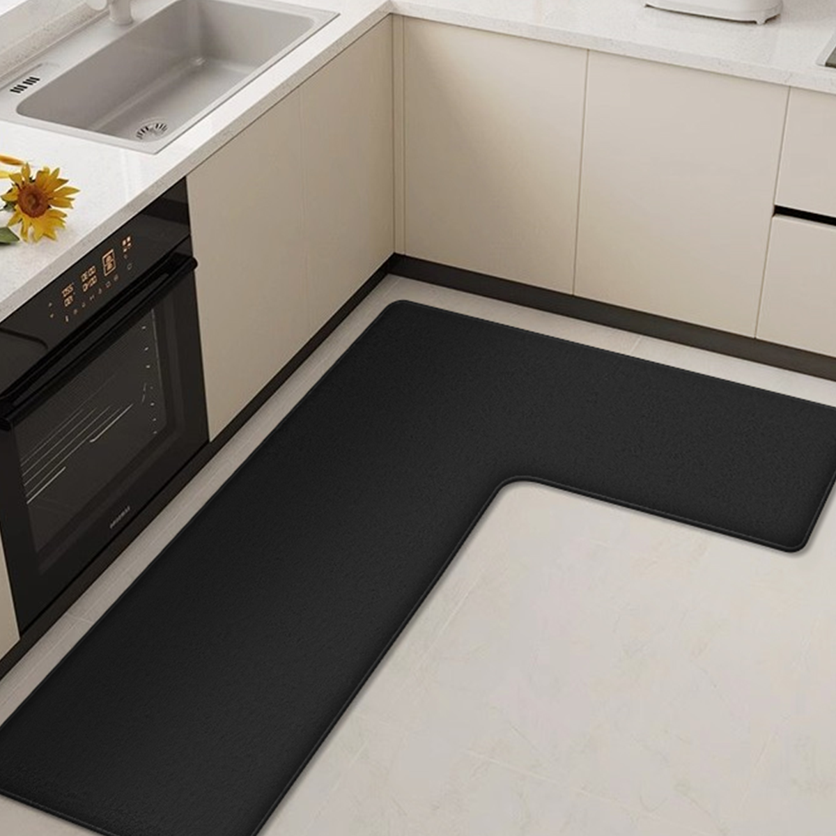 Simple thickened corner floor  – Home Bathroom Carpet recenzja i cena