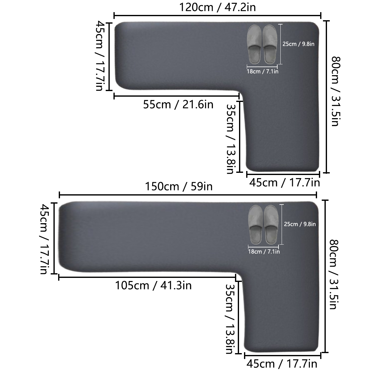 Simple thickened corner floor  – Home Bathroom Carpet recenzja i cena