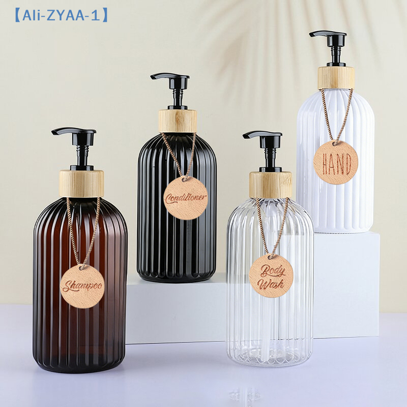 【ZYAA-1】1/3pcs 500ML Striped B – Home Bathroom Soap Dispenser recenzja i cena