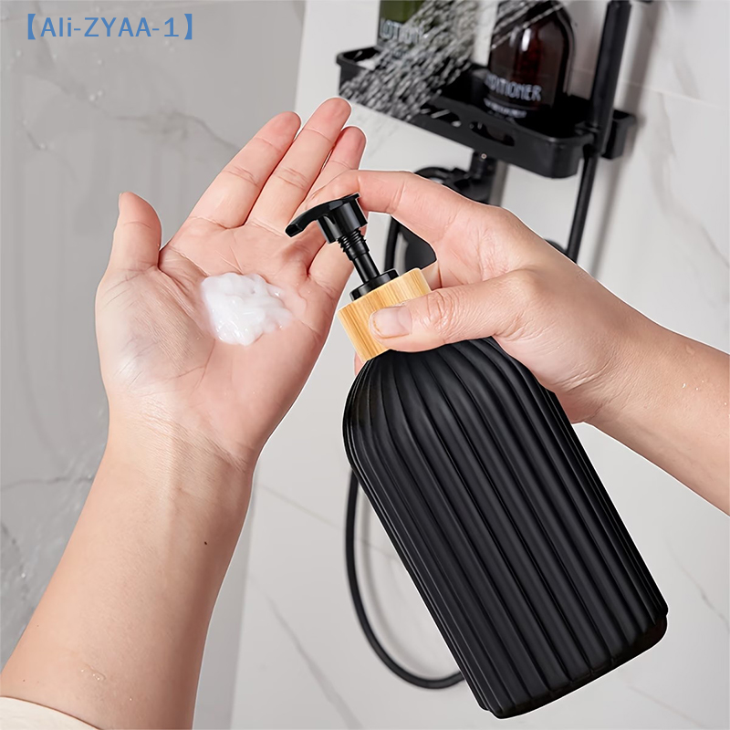 【ZYAA-1】1/3pcs 500ML Striped B – Home Bathroom Soap Dispenser recenzja i cena