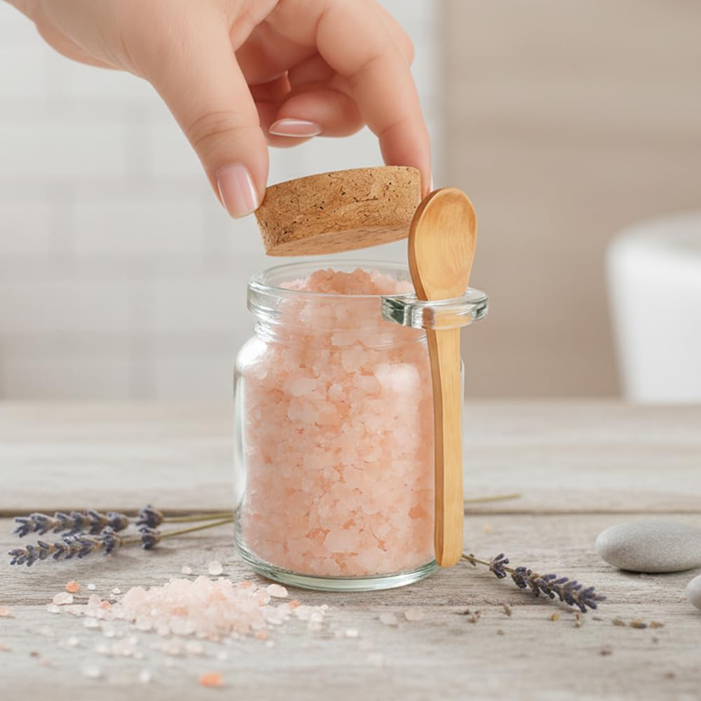 Sugar Scrub Containers, Bath S – Bath Salts Jar recenzja i cena