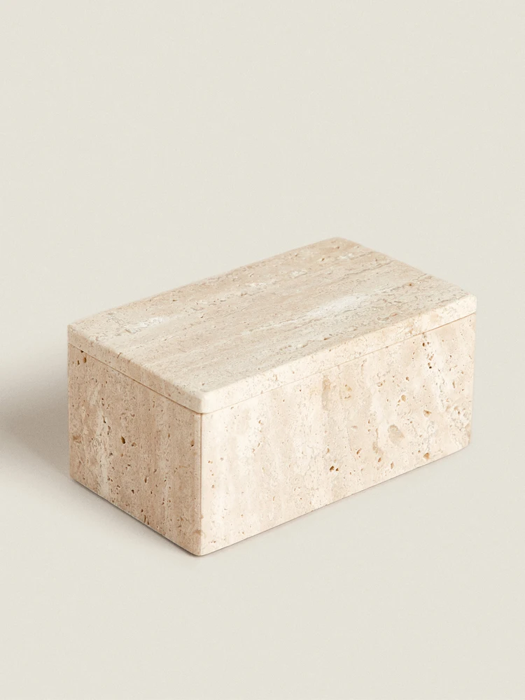 Travertine Storage Container f – Bath Salts Jar recenzja i cena