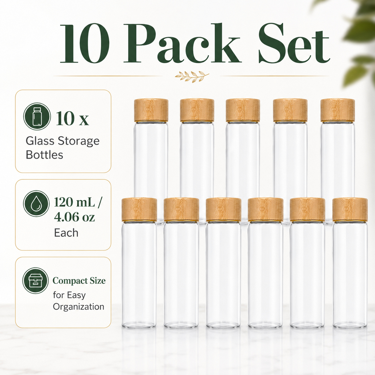 10 Pack Small Glass Storage Bo – Bath Salts Jar recenzja i cena