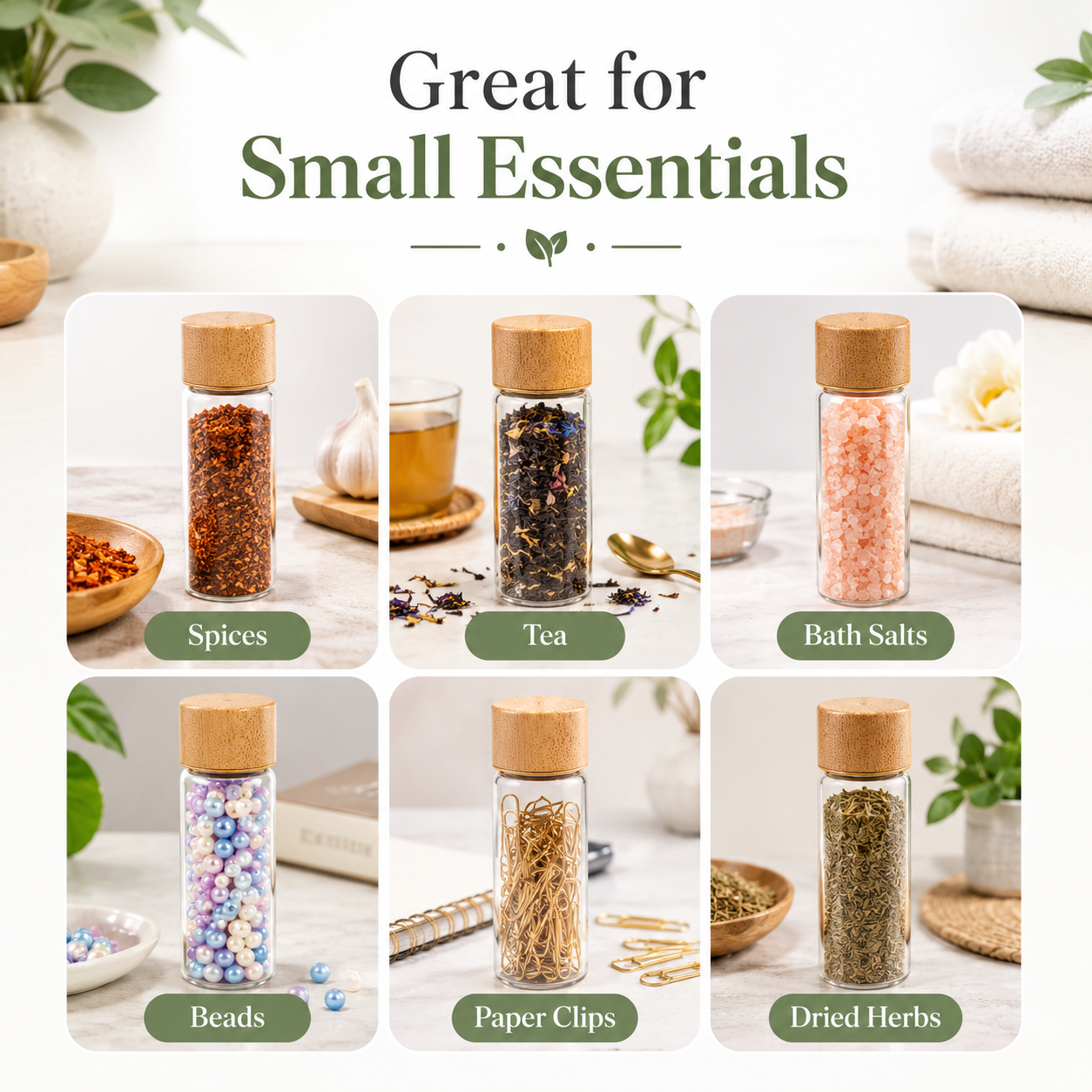 10 Pack Small Glass Storage Bo – Bath Salts Jar recenzja i cena