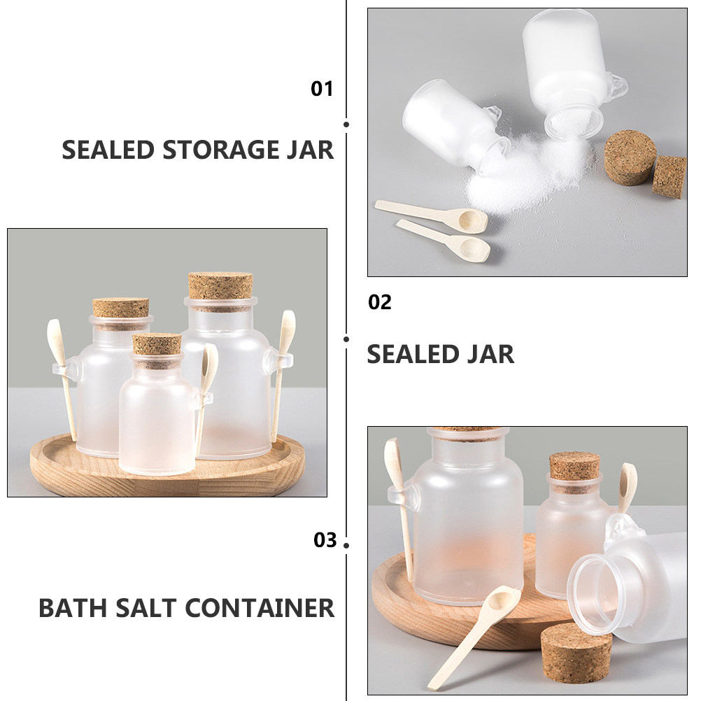 6 Sets Bath Salt Storage Bottl – Bath Salts Jar recenzja i cena
