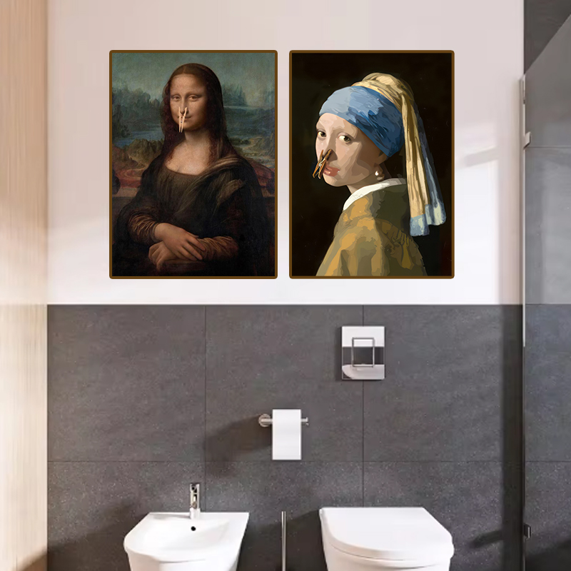 1pc Funny Abstract Bathroom To – Home Toilet Bathroom Design recenzja i cena