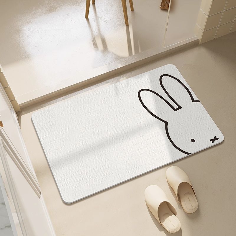 Kawaii Miffy Floor Mat Simple  – Home Bathroom Mats recenzja i cena