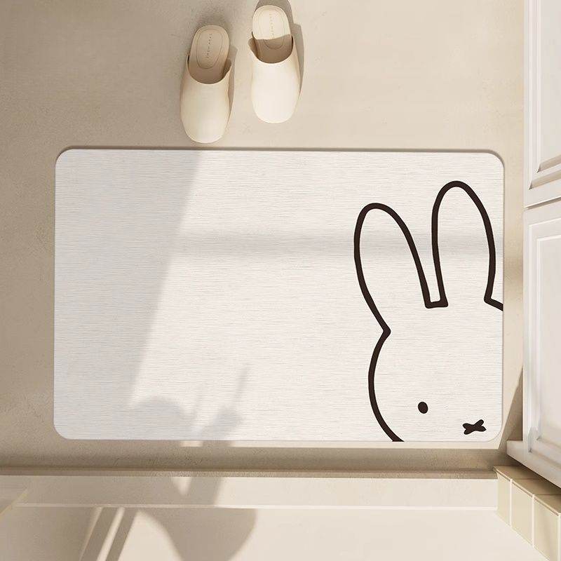 Kawaii Miffy Floor Mat Simple  – Home Bathroom Mats recenzja i cena