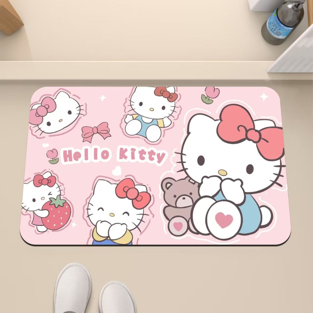 Hello Kitty Non-Slip Absorbent – Home Bathroom Mats recenzja i cena